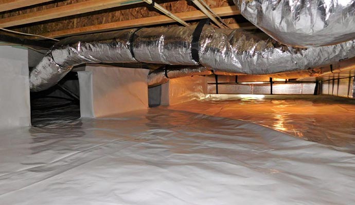 Encapsulated crawl space