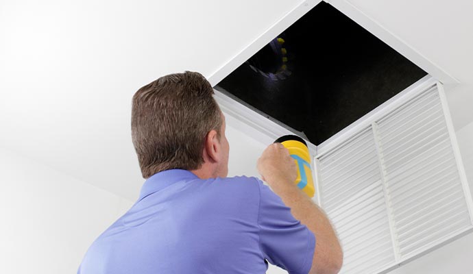 Duct Smoke Damage Inspection in Riverside & Temecula