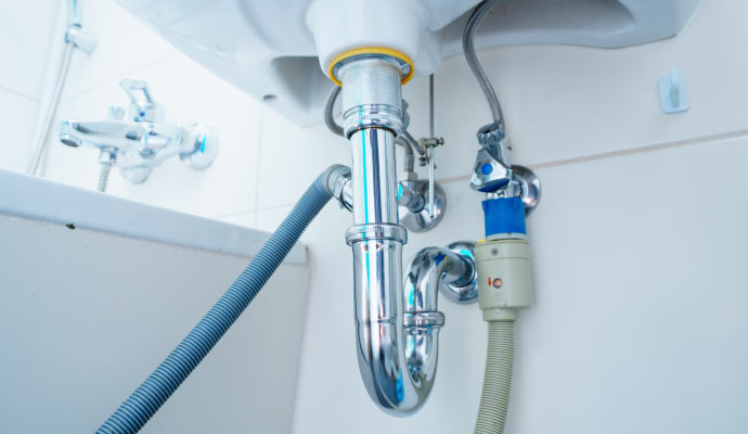 clean plumbing system