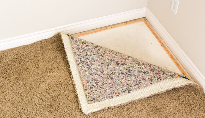 water proof mat under the carpet