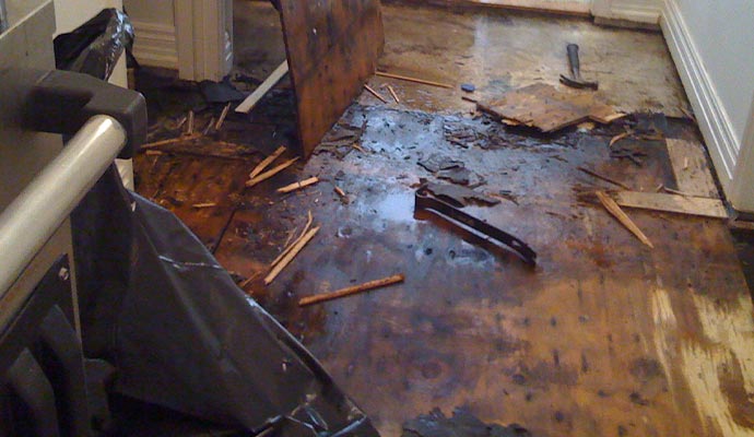 Wood Floor Water Damage Restoration in Riverside & Temecula