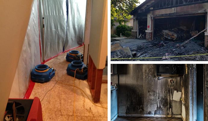 Water, fire & smoke damage restoration